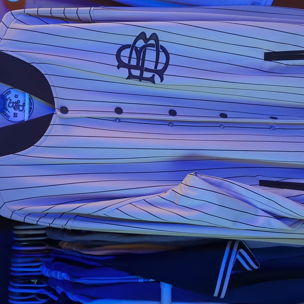 A baseball jacket